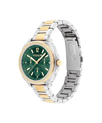 Coach Women's Quartz Watch Stainless Steel Water-Resistant Chic Gift for Her 34mm